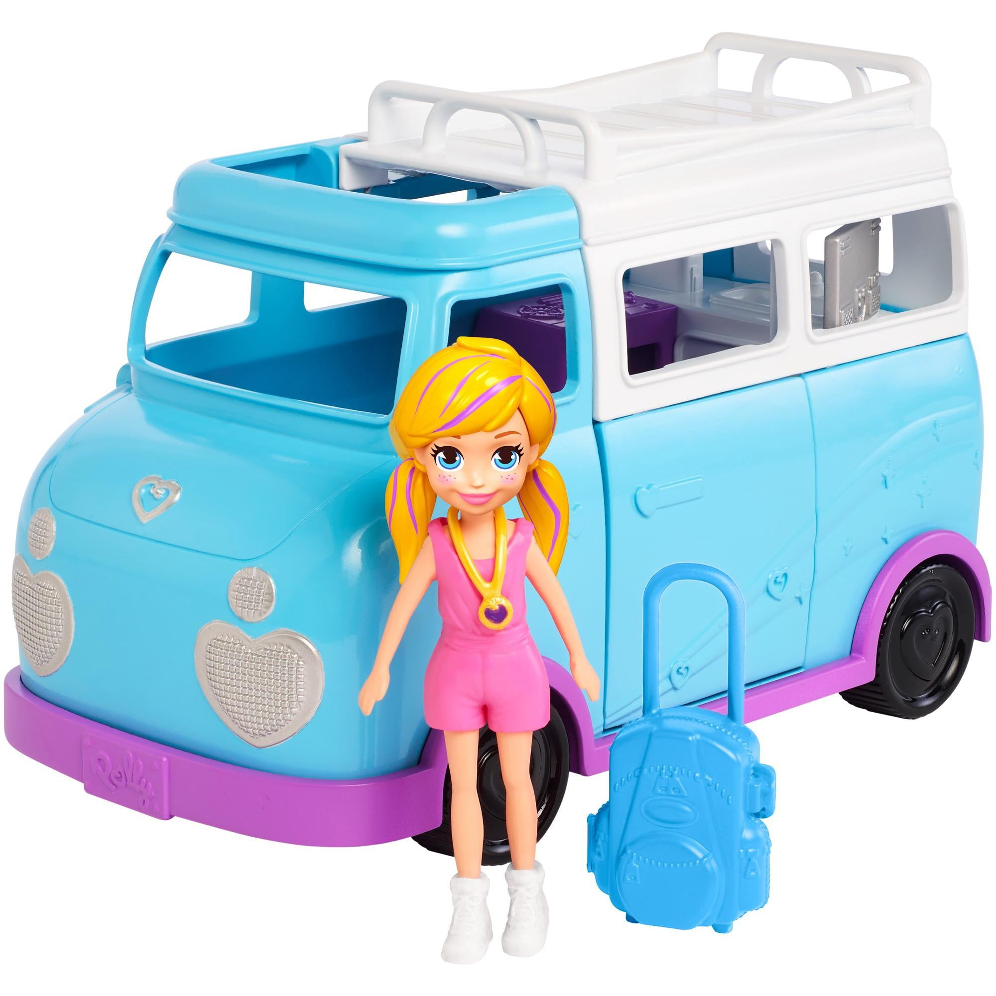 polly pocket camper set