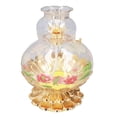 thumbnail image 1 of Lámpara de Buda de queroseno Forma de flor clásica Exquisita Hermosa luz elegante retro para templos del hogar Flor mediana, 1 of 14