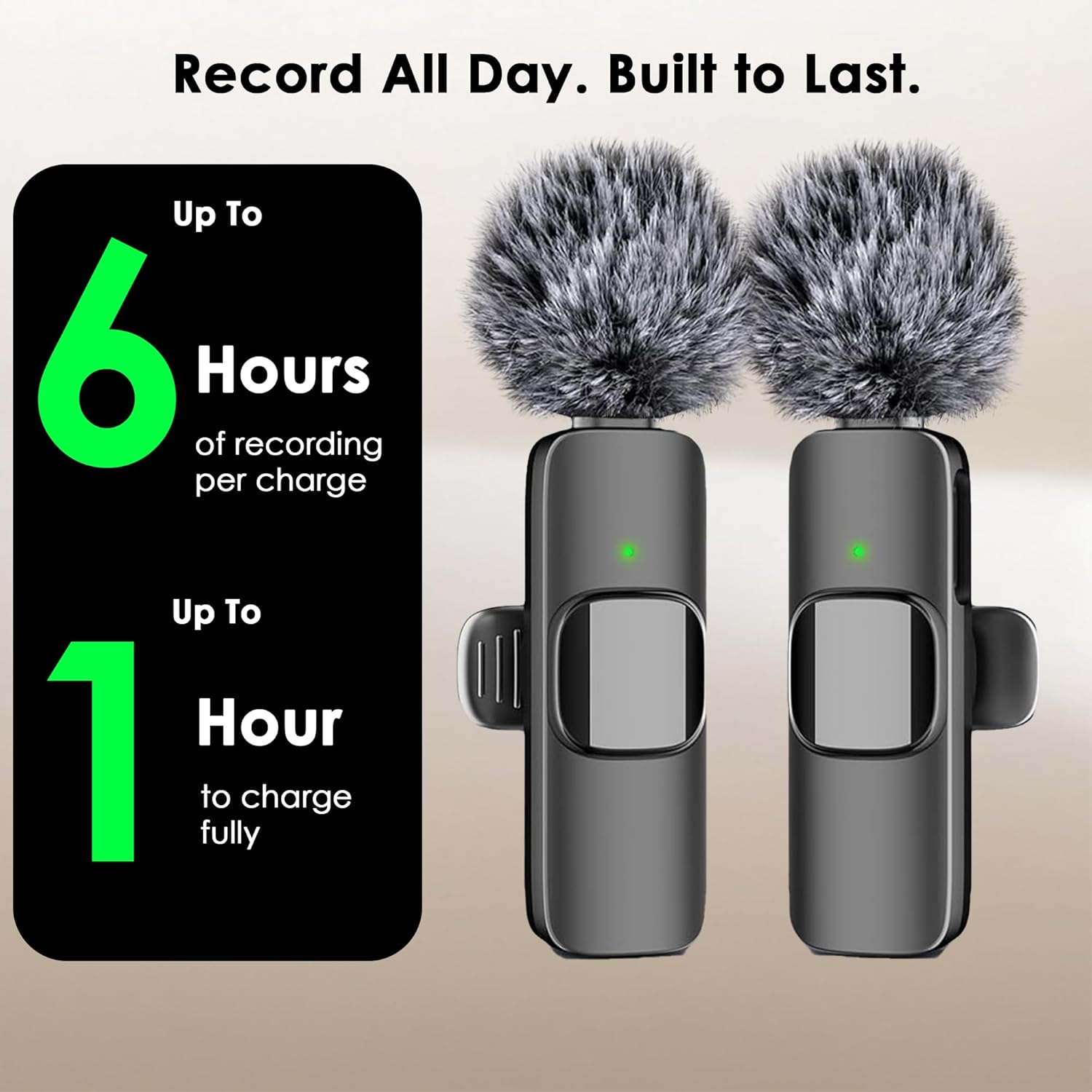 Mini Mic Pro, micrófono inalámbrico de solapa para iPhone y Android 2