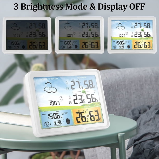 Weather Station Wireless Indoor Outdoor Home Weather Stations with