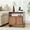 Walnut-Arc, variant on WIRRYTOR Mid-Century Modern End Tables Set of 2, 3-Tier Wooden Side Table with Arch Fluted Design, Accent Sofa Tables for Living Room, Walnut