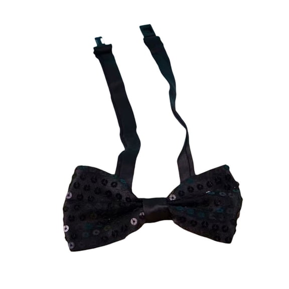 MEICHEN Women's and Men's 1 PC Sequin Bow Tie Trendy Elegant 80s 90s Outfits Party Dress Up Accessory