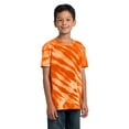 thumbnail image 4 of Port & Company   Youth Tiger Stripe Tie Dye Tee-XL (Orange), 4 of 6