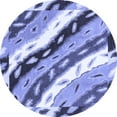 thumbnail image 1 of Ahgly Company Indoor Round Animal Blue Modern Area Rugs, 7' Round, 1 of 4