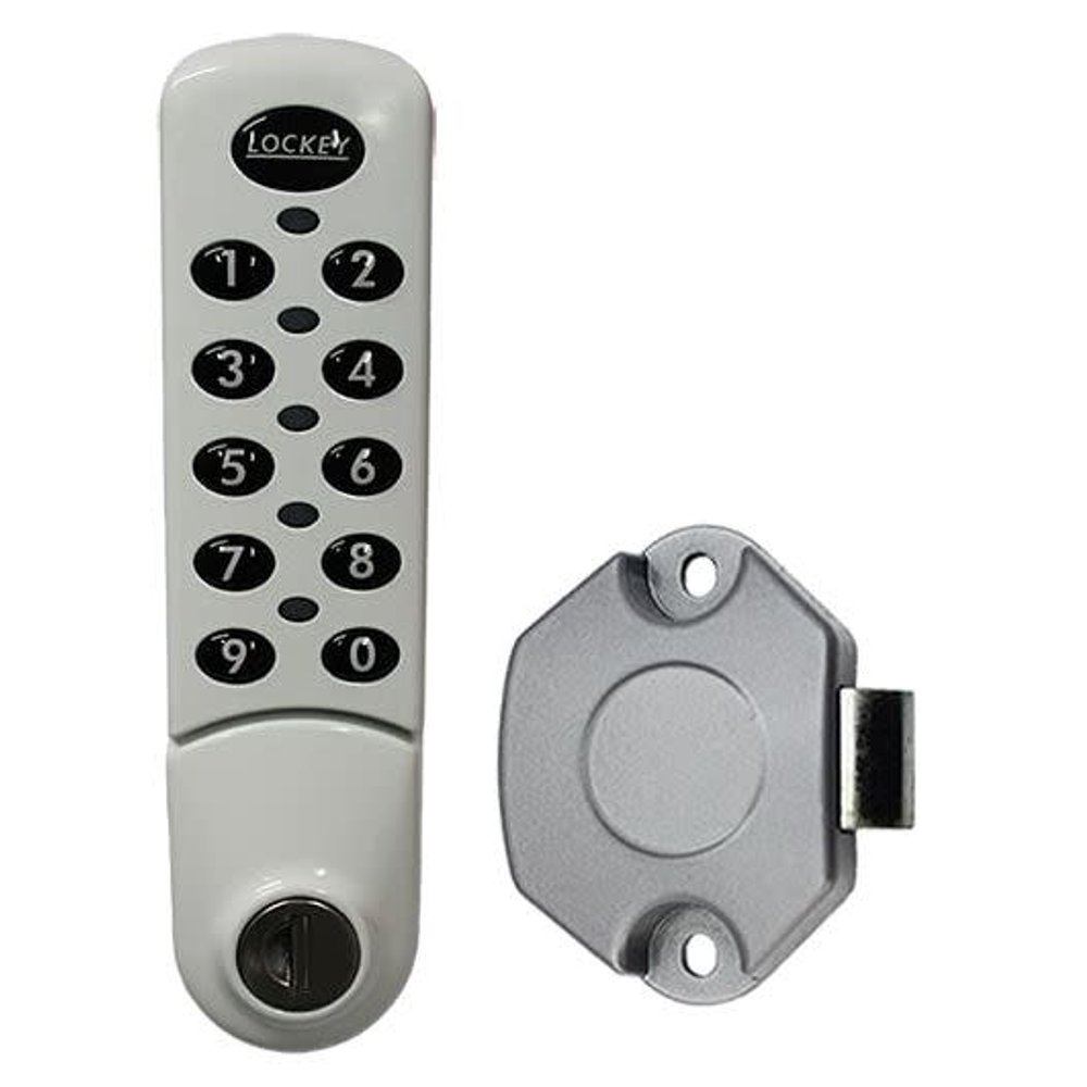Lockey Ec780vslam Vertical Electronic Keypad Lock White