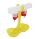 thumbnail image 4 of Bebedero con tetina doble para pollo, bebederos colgantes automáticos para aves de corral, tubo de 1/2 pulgadas, 4 of 12