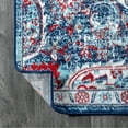 thumbnail image 6 of JONATHAN Y MODERN PERSIAN Modern Persian Vintage Medallion Red/Navy 2 ft. x 8 ft. Runner Rug (MDP104A-28), 6 of 8