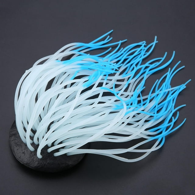 LAFGUR Silicone Anemone, Aquarium Anemone Decor Simulation Anemone, Household Garden For Fish Tank Aquarium