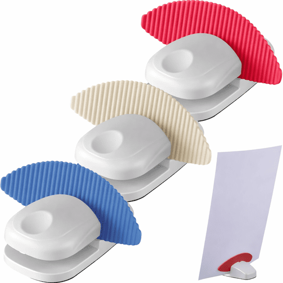 3 Pcs Paper Holder Stand for Typing, Portable Desktop Document Holder for A4 Paper, Copy Stand with Non-Slip Mat and Anti-Slip Pads for Office Reading