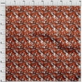 thumbnail image 4 of oneOone Cotton Jersey Orange Fabric Abstracts Sewing Craft Projects Fabric Prints By Yard 58 Inch Wide, 4 of 5