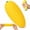 Yellow, variant on Eggplant Squishies, Soft Vegetable Squeeze Toy