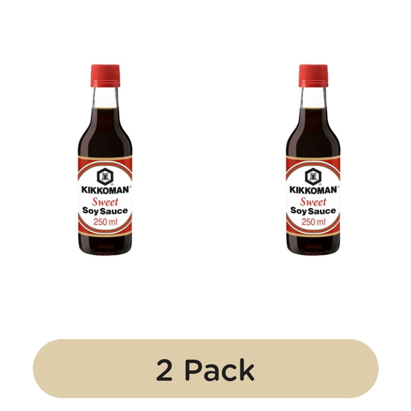 Kikkoman Sweet Soy Sauce 250ml, British Import (Pack of 2)