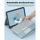 thumbnail image 3 of iPad Pro 11 20/21 Case with Keyboard, Trackpad Detachable Keyboard with Pencil Holder-Wireless Bluetooth Touchpad Keyboard Cover for Generation,Blue, 3 of 4