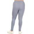 thumbnail image 3 of Women's Plus Size Casual Tie Dye and Solid Color Elastic Band Waist Active Leggings Pants S-3XL, 3 of 4