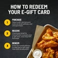 thumbnail image 3 of Buffalo Wild Wings $25 Thank You eGift Card [Email Delivery], 3 of 5