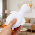 thumbnail image 5 of Dwellin Stretchy Duck Squeeze Toys Stress Relief Funny Fidget Toys for Adults and Kids Party Favors Gift for Birthday Christmas Classroom Prizes White, 5 of 6