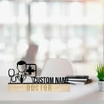 thumbnail image 2 of Handmadetneonsign Doctor Metal Nameplate, Doctor Desk Nameplate, Doctor Desk Name Plate Decor, 2 of 5