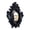 A222 E 5.1"X3.9", variant on Halloween Decorations Unique Skeleton Photo Hanging Ornament, Skull Statue Frame Wall Decor 3D Resin Sculpture 4.6"X3.4" Halloween Decor, 3D Frame Wall Deocr Gothic