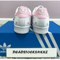thumbnail image 4 of Adi - das Superstar Cloud GS White Clear Pink Floral Embroidery IG7015 Size 7Y, 4 of 6