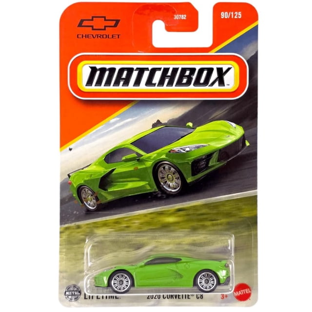 Auto de Juguete Hot Wheels 2020 Chevy Corvette C8 Verde