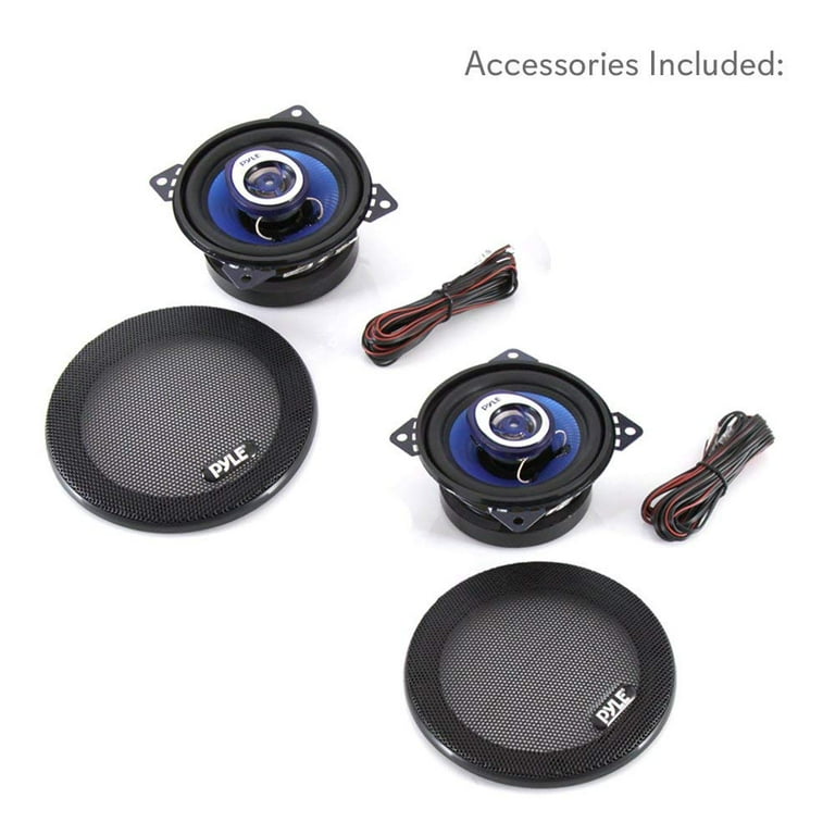Pyle blue cheap label speakers
