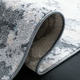 thumbnail image 5 of SAFAVIEH Toscana Blaire Abstract Polyester Area Rug, Ivory/Grey, 5'3" x 7'6", 5 of 8