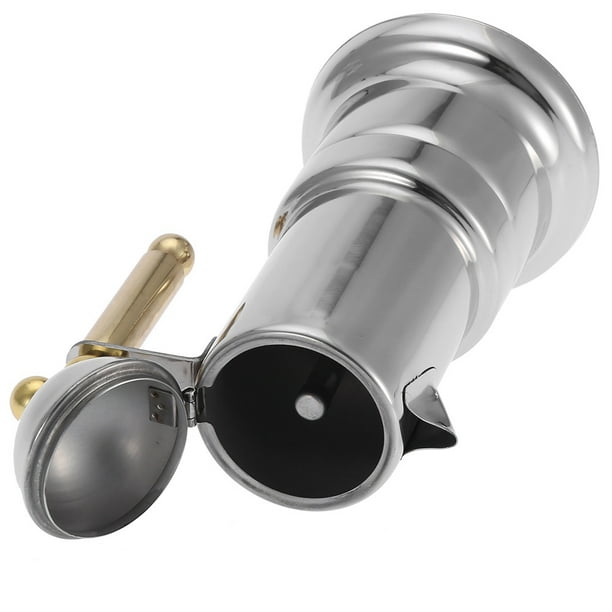 Mgaxyff Stainless Steel Moka Pot Stovetop Espresso Coffee Maker with