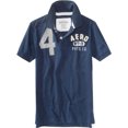 thumbnail image 1 of Aeropostale - Polo de rugby para hombre, color azul, pequeño, 1 of 1