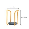 thumbnail image 2 of NUOLUX 1Ud Soporte Amarillo Para Platos Y Con Para Ahorrar Espacio, 2 of 8