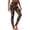 Brown Black Tie-dye, variant on SEANATIVE Compression Leggings for Women Colorful Paw Print Black, 3XL