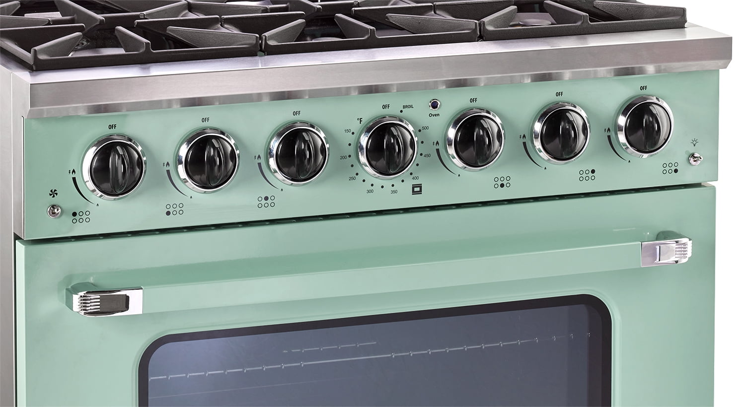 Unique Appliances Classic Retro 36 Stove 5.2 Cu. Ft. Gas Range Convection Oven Marshmallow White Model Ugp 36Cr Walmart