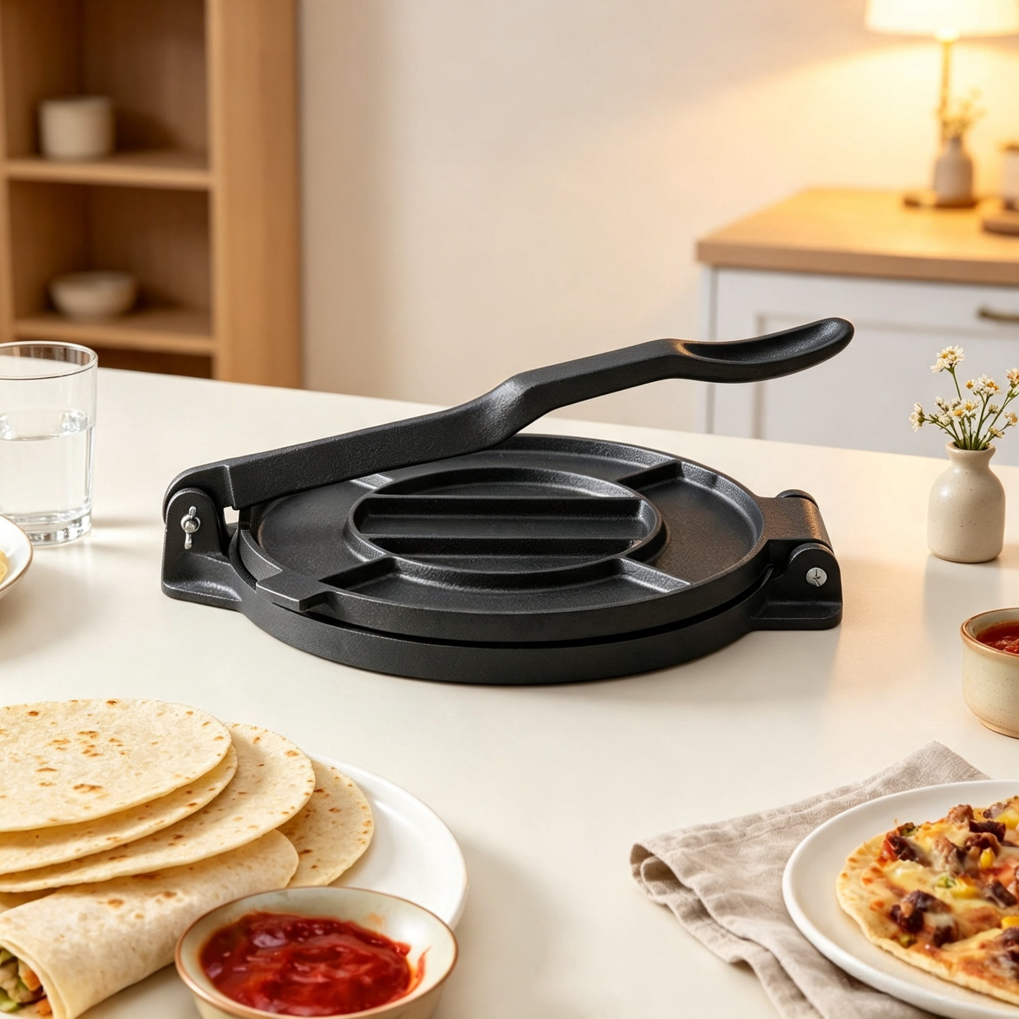 10-Inch Cast Iron Tortilla Press