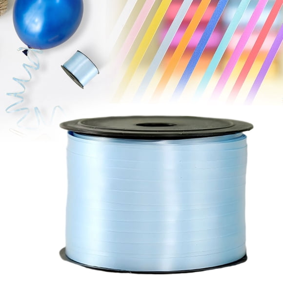 Ruban Élégant 0.5cm pour Décoration de Mariage - Emballage et Artisanat, Tissu de Haute Qualité pour Projets Diy et Célébrations, Bleu Clair, par Kingtowag