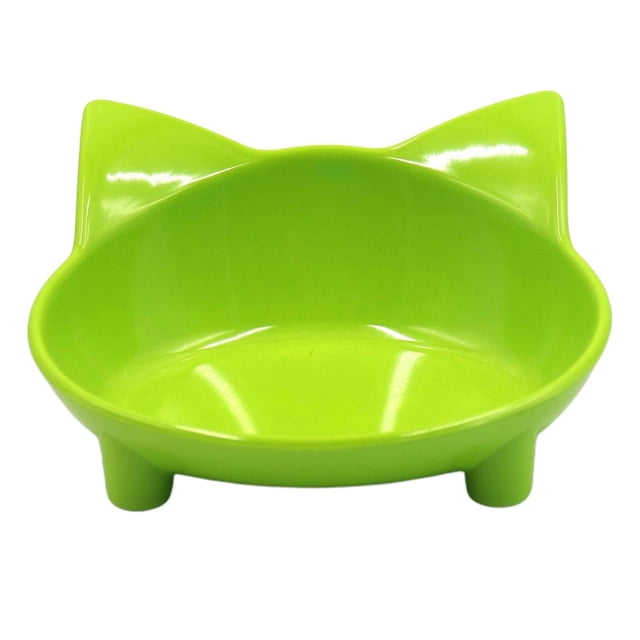 Cuenc gatos con , cuenc gatos y perros, de comida antideslizante de memina para comida - Verde Sunnimix Mascotas Cuencos Antideslizantes