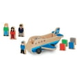 thumbnail image 4 of Melissa & Doug Wooden Airplane Play Set With 4 Play Figures and 4 Suitcases, 4 of 9