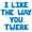 Blue, variant on Letter Balloons - I LIKE THE WAY YOU TWERK 16" Inch Alphabet Letters Foil Mylar Balloon Birthday Party Banner (Gold)