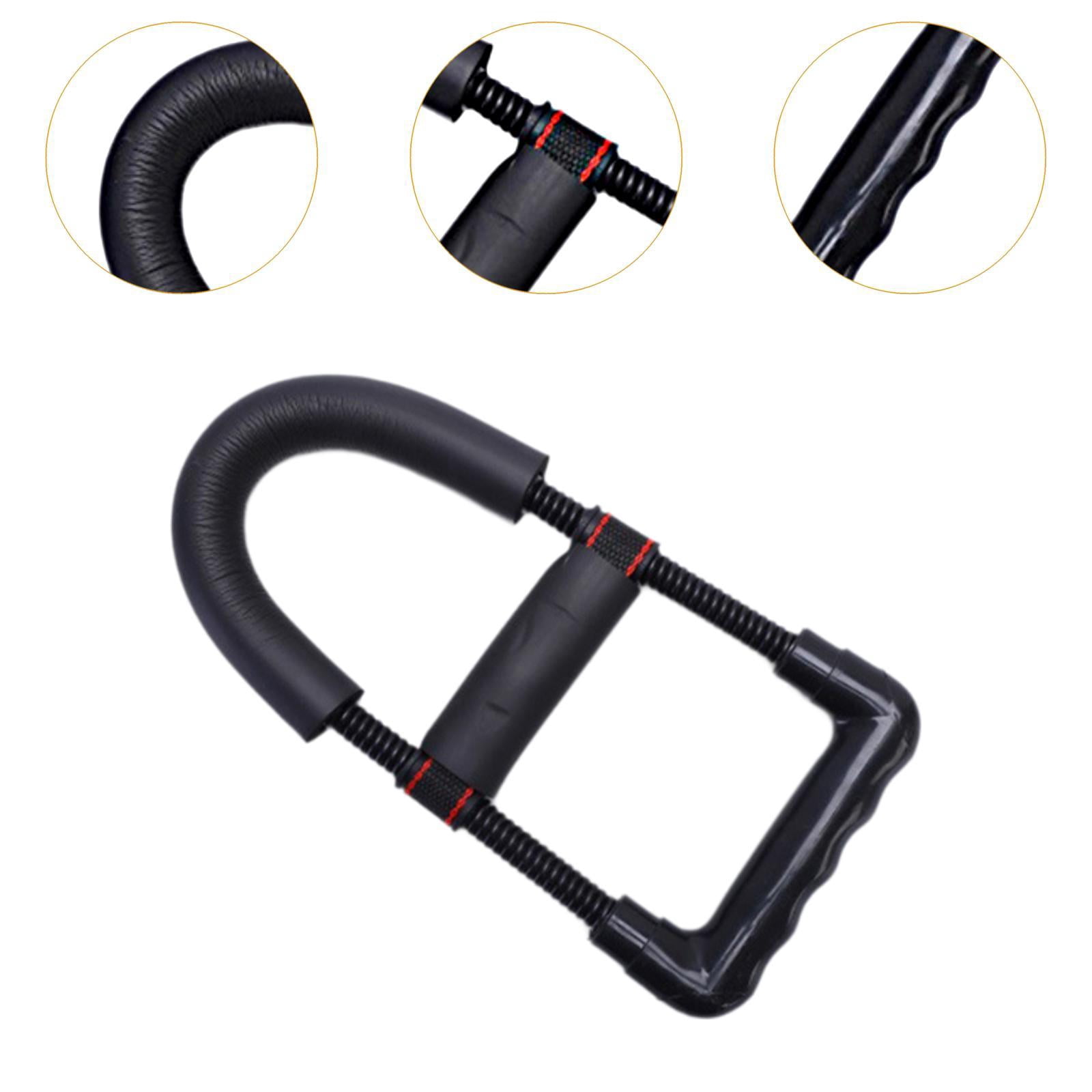 harayaa Twister Arm Trainer Arm Chest Exerciser Hand Developer Forearm Strength Training Black