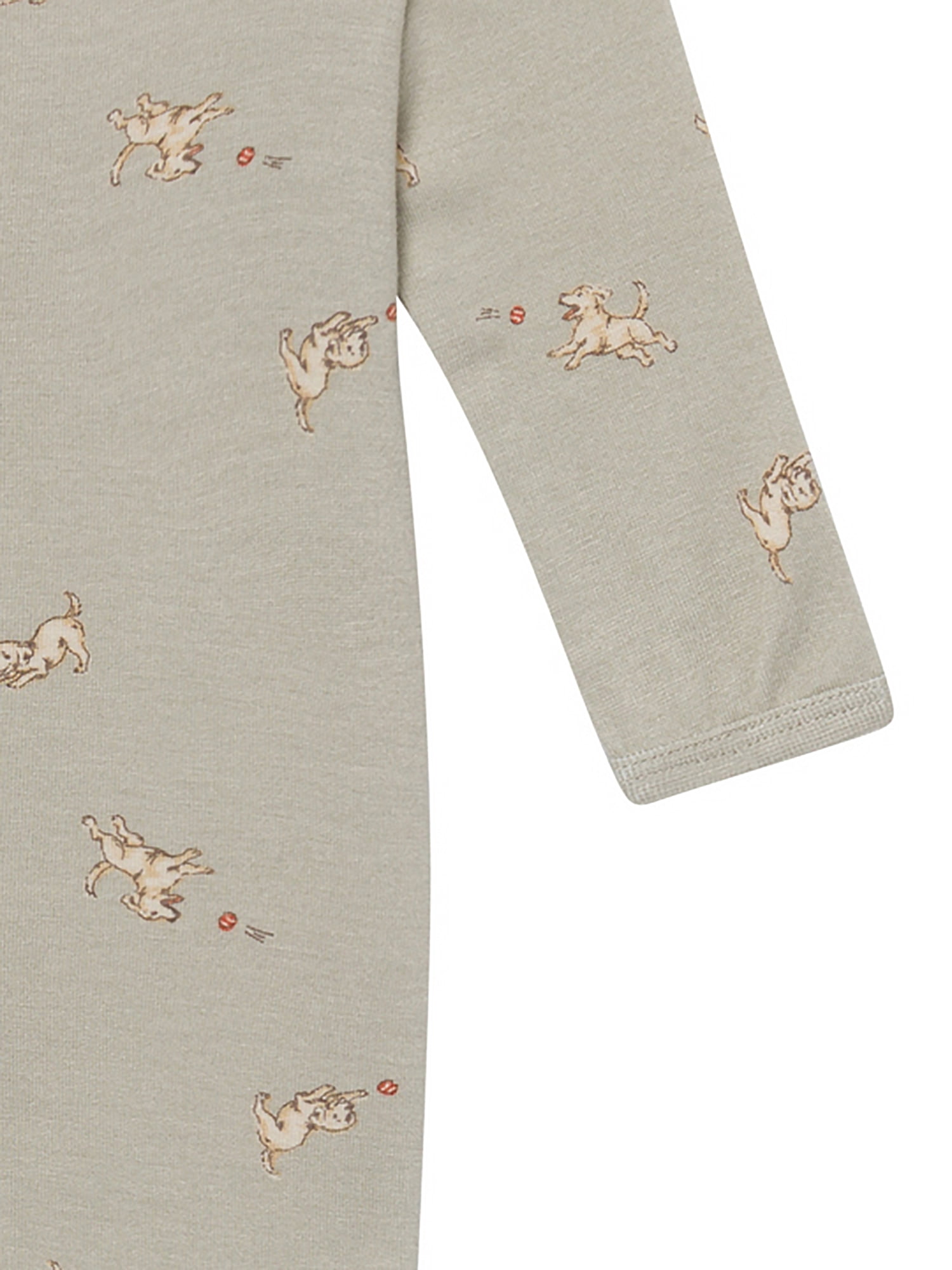 Modern Moments by Gerber Neutral Two-Way Zip Viscose Sleep ´N Play Footed Pajama , Sizes Newborn - 6/9 Months