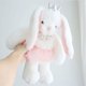 thumbnail image 4 of Muñeca de Ballet de felpa suave para niños, Conejo Blanco de 37CM de largo, animales de peluche, regalos para bebés, 4 of 4