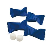 Fun Express 108 Pieces Royal Blue Butter Mints Individually Wrapped
