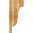 thumbnail image 3 of 4"W x 12"D x 28"H Newport Rough Sawn Corbel, Western Red Cedar, 3 of 9