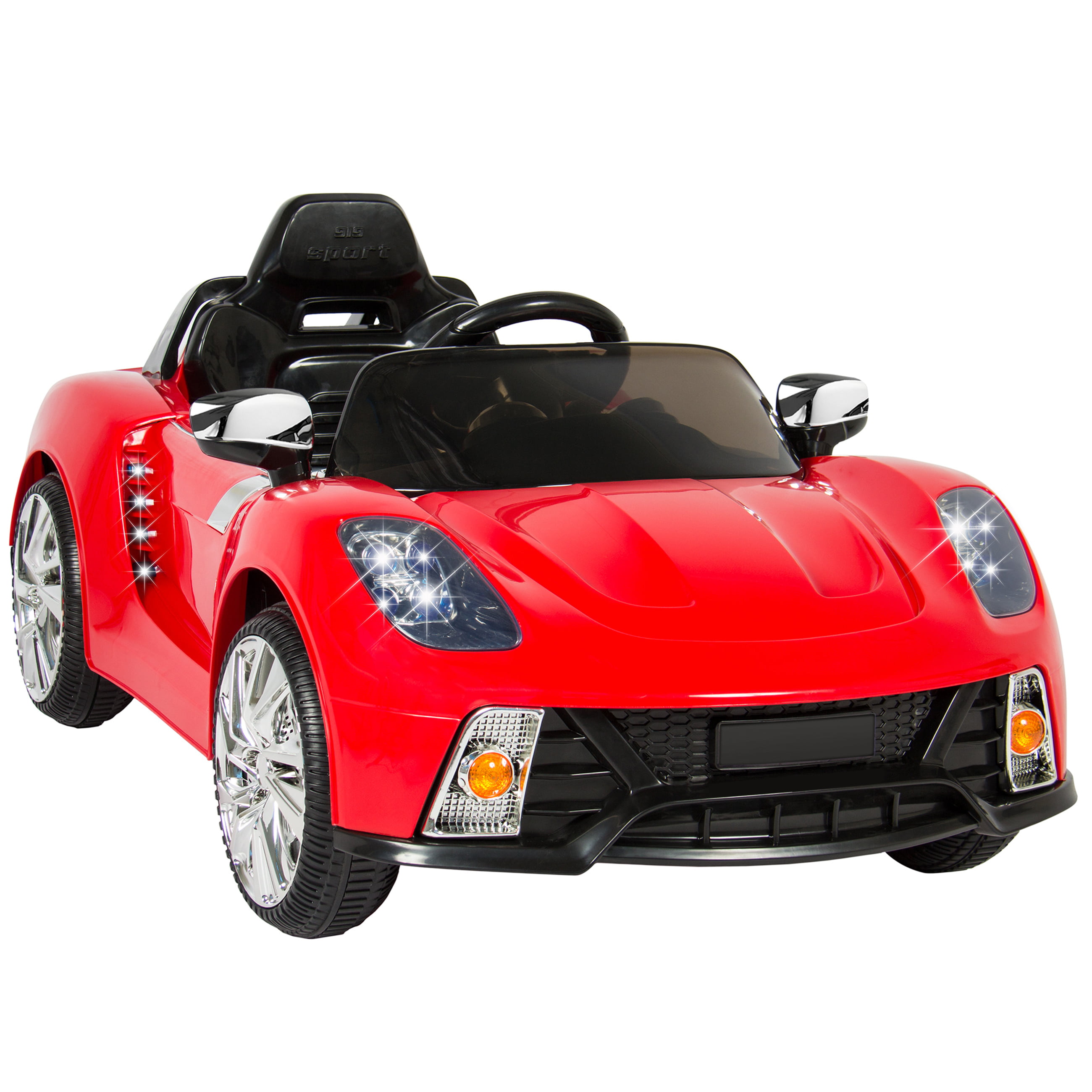 12V Luxury Kids Ride on Super Sports Car Electric Battery Remote Control Red 