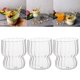 thumbnail image 1 of Tazón de postre Estilo INS Taza de Vaso de cerveza Tazones únicos para refrigerios Decoración transparente Bola de Vasos de agua Taza de c 3 piezas Macarena Bebedero, 1 of 8