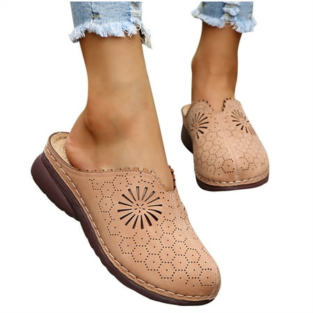 

SHENGXINY Women Sandals Casual Shoes Platform Wedges Thick Heel Open Peep Toe Sandalias PU Leather Summer Sapatos Femininos Zapatos Mujer