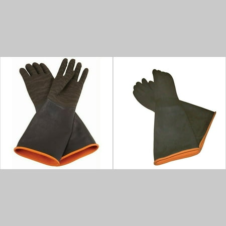 

Extraordinary 18 Inch Abrasive Sandblasting Gloves with Enhanced Superior Extended Coverage and Unbeatable Durability and Grip Strength for Demanding Work Environment