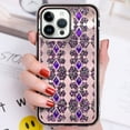 thumbnail image 1 of Case for iPhone 15ProMax Glitter Shine(Purple), Slim Lightweight Case for iPhone 15ProMax Shiny Diamond Plating, Shockproof Anti-Slip Protection for iPhone15ProMax Case Delicate Elegant, 1 of 3