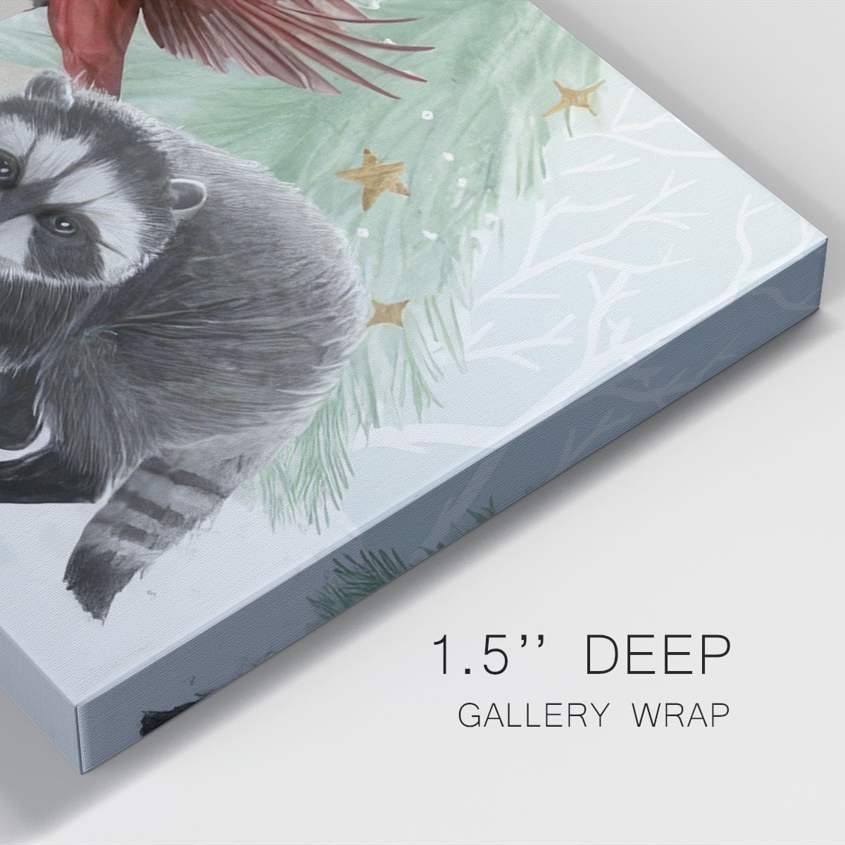 Christmas in the Forest Collection D- Gallery Wrapped Canvas