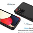 thumbnail image 3 of Tiflook For Samsung Galaxy A03S (US Version) Case [Military Grade Drop Tested] Non Slip Textured Dual Layer Hard Cover - Black, 3 of 6