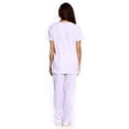 thumbnail image 4 of Women's Scrub Sets Six Pocket Medical Scrubs (V-Neck with Cargo Pant), 4 of 5