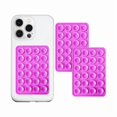 thumbnail image 1 of wonima44 Anteel 2 Pack Silicone Suction Phone Case Mount, Silicon Adhesive Suction Cup Phone Mount, Non Slip Sticky Phone Grip for Cellphone, Strong Grip Holder for Selfies and Videos (Purple), 1 of 1